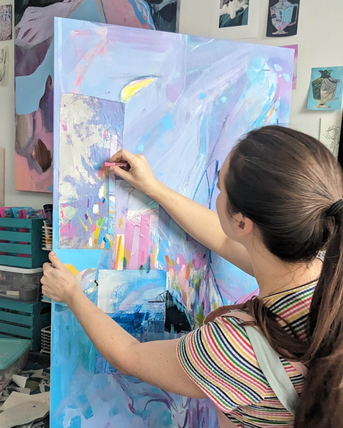 Abstraction and Mark Making with Brianne Burnell