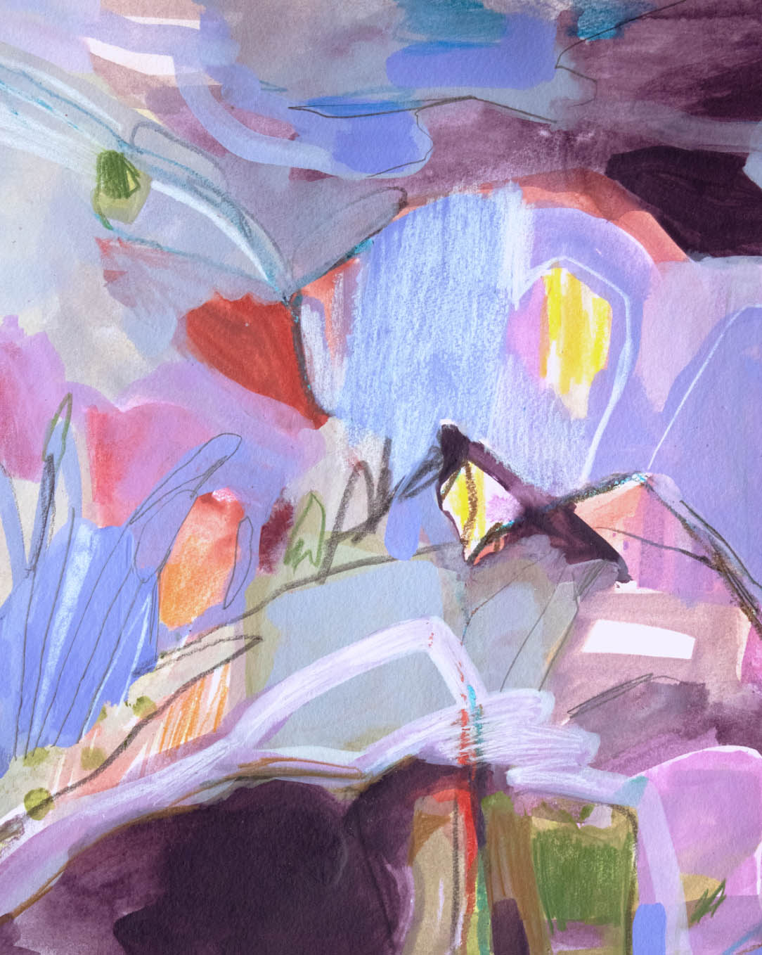 Abstraction and Mark Making with Brianne Burnell