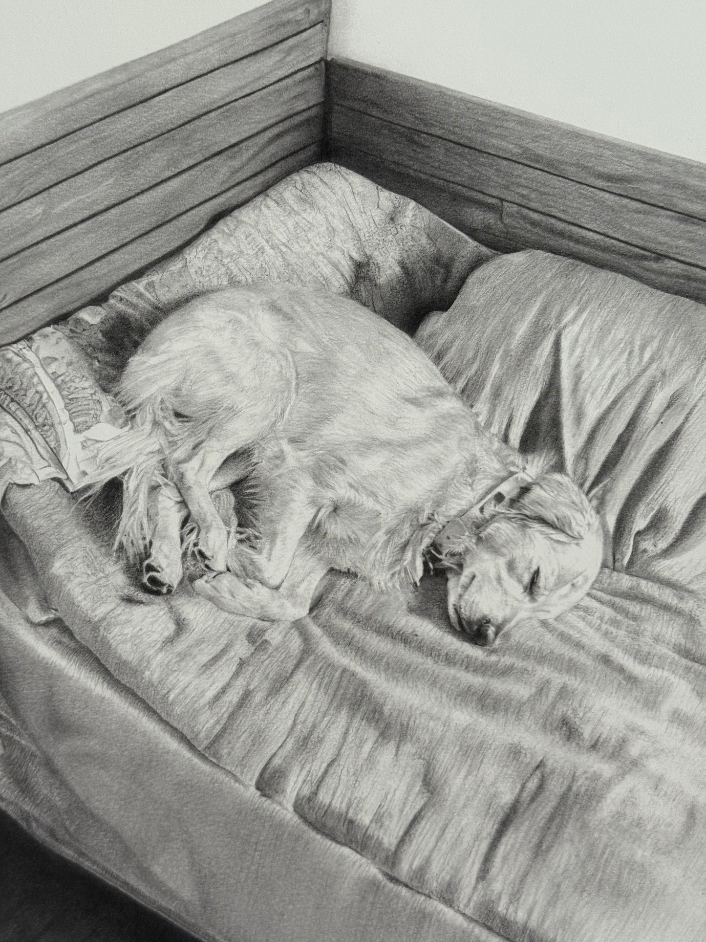 Sleeping Angel Print by Jade Farquhar