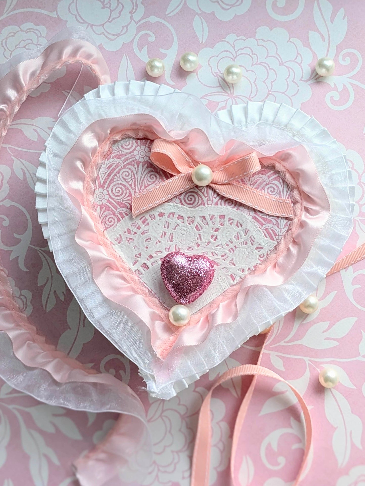 Vintage Heart Boxes with Brie and Brianne