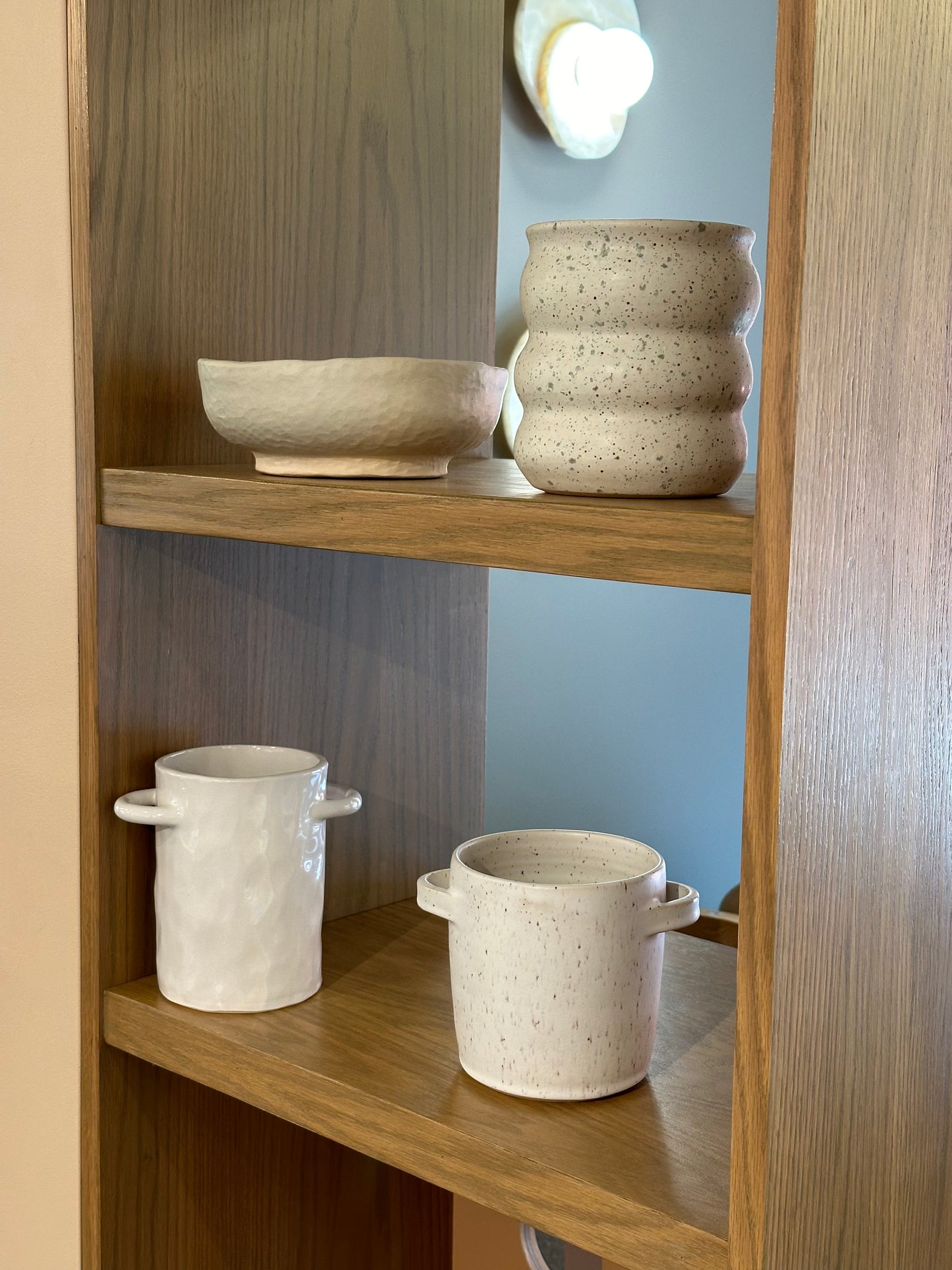 Textured Ceramic Bowl by Alicia Sanchez Pottery