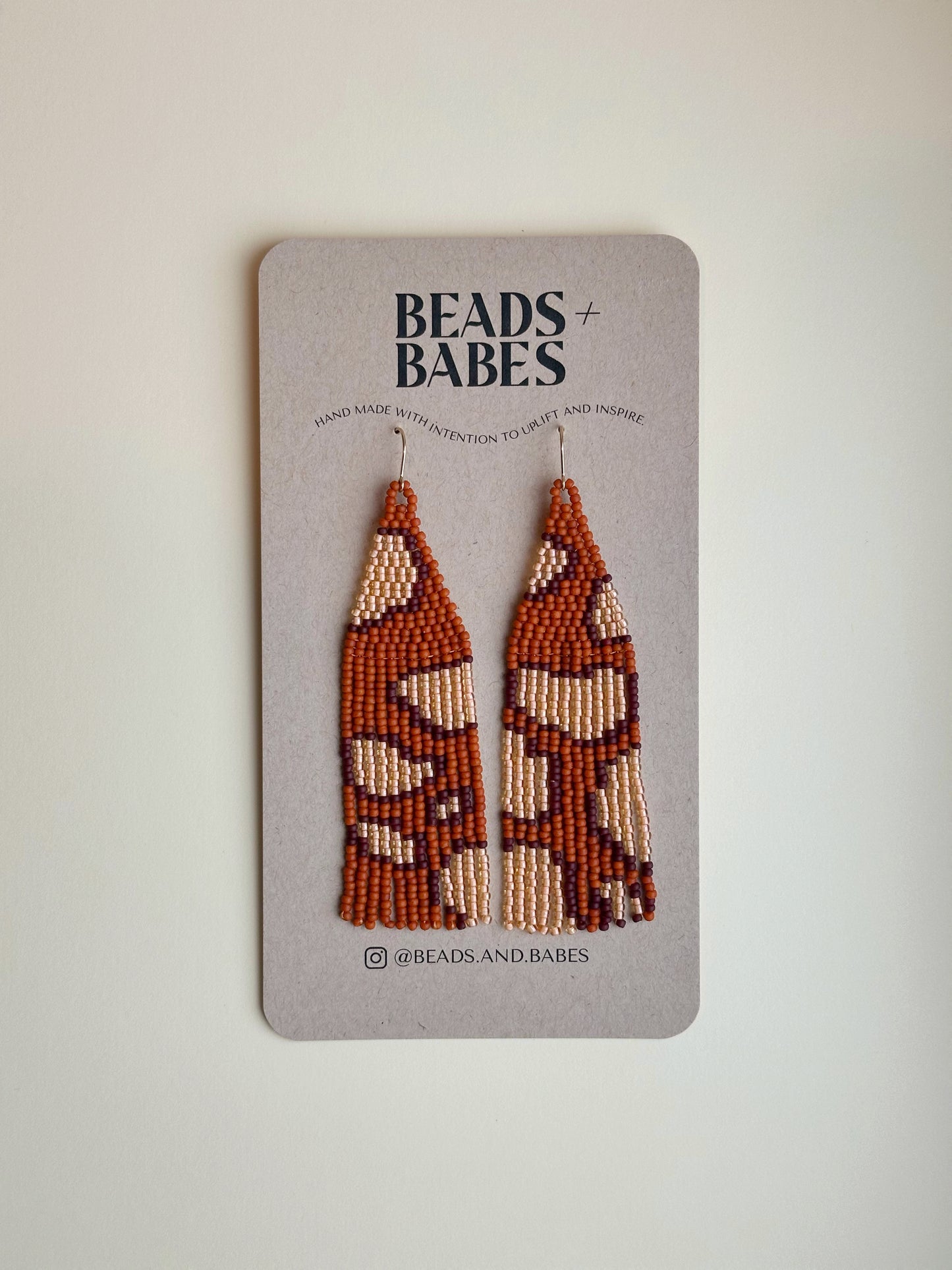 “Boa” Earrings by Beads + Babes