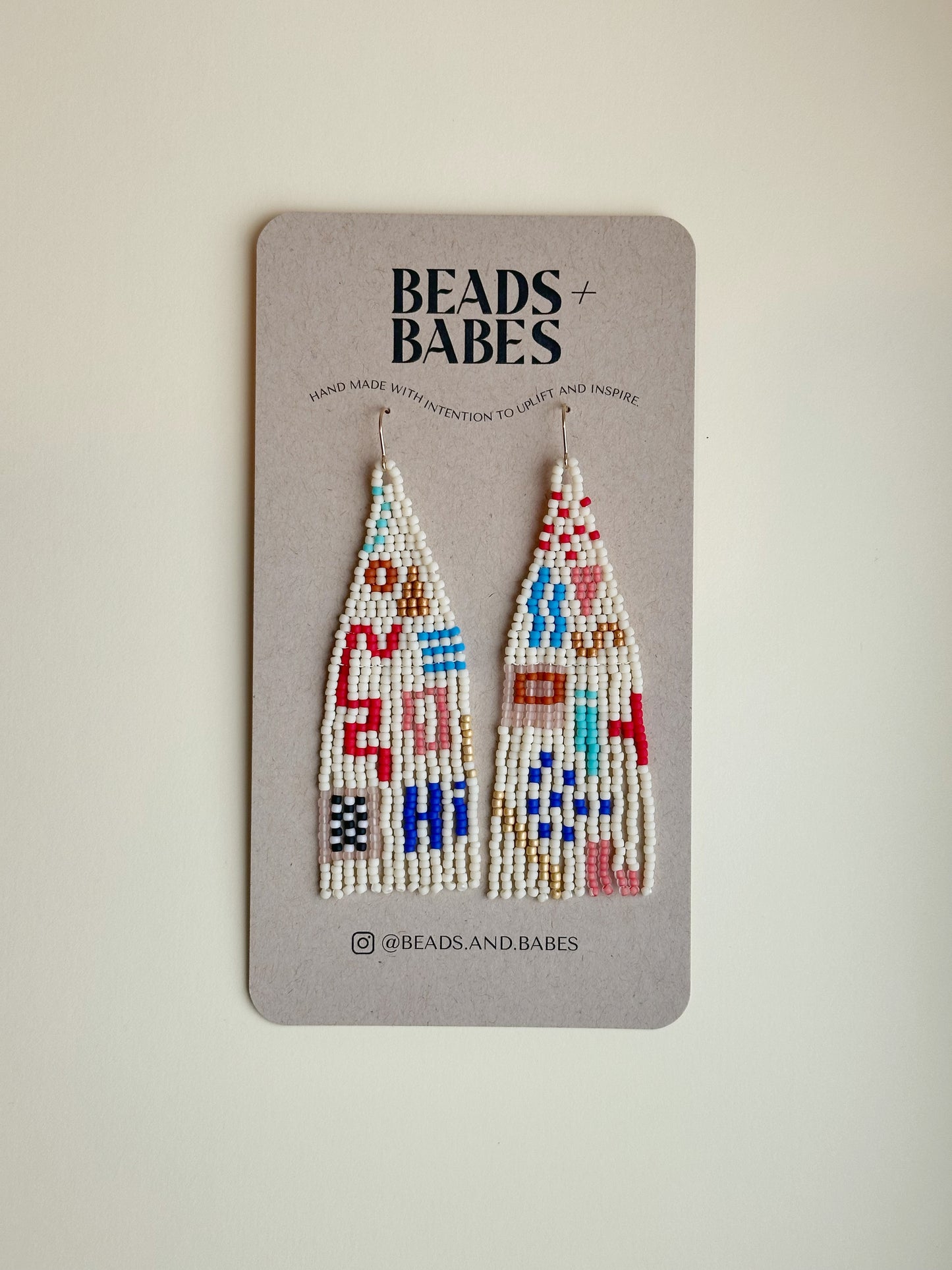 “Funfetti” Earrings by Beads + Babes