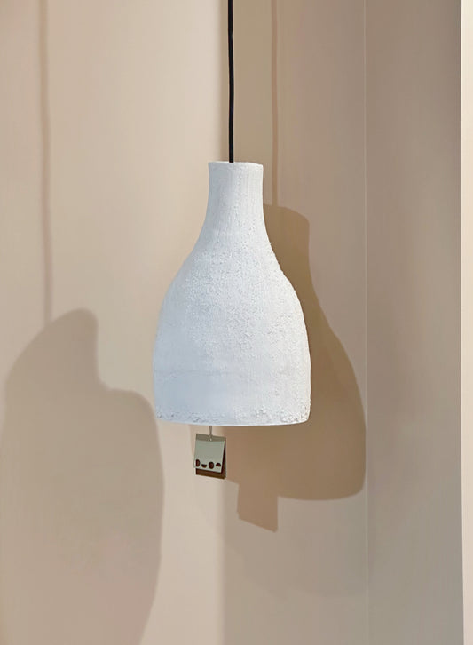 Textured Porcelain Pendant