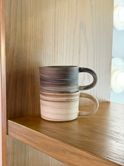 Stoneware Mug with Handle by Ground Studios
