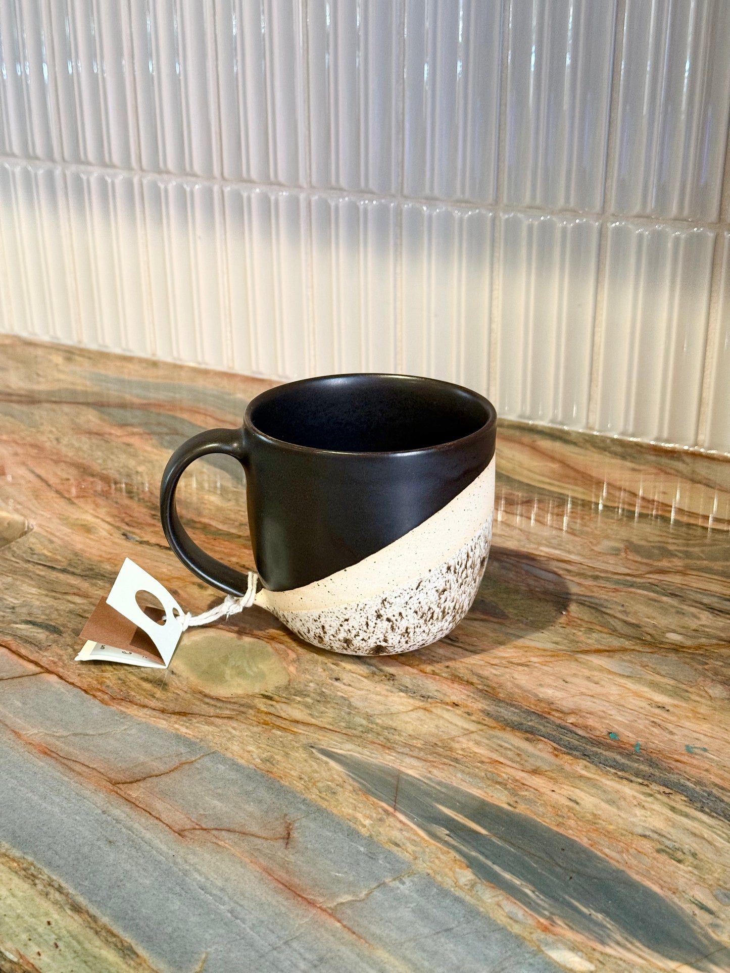 Horizon Speckled Mug by Alicia Sanchez Pottery