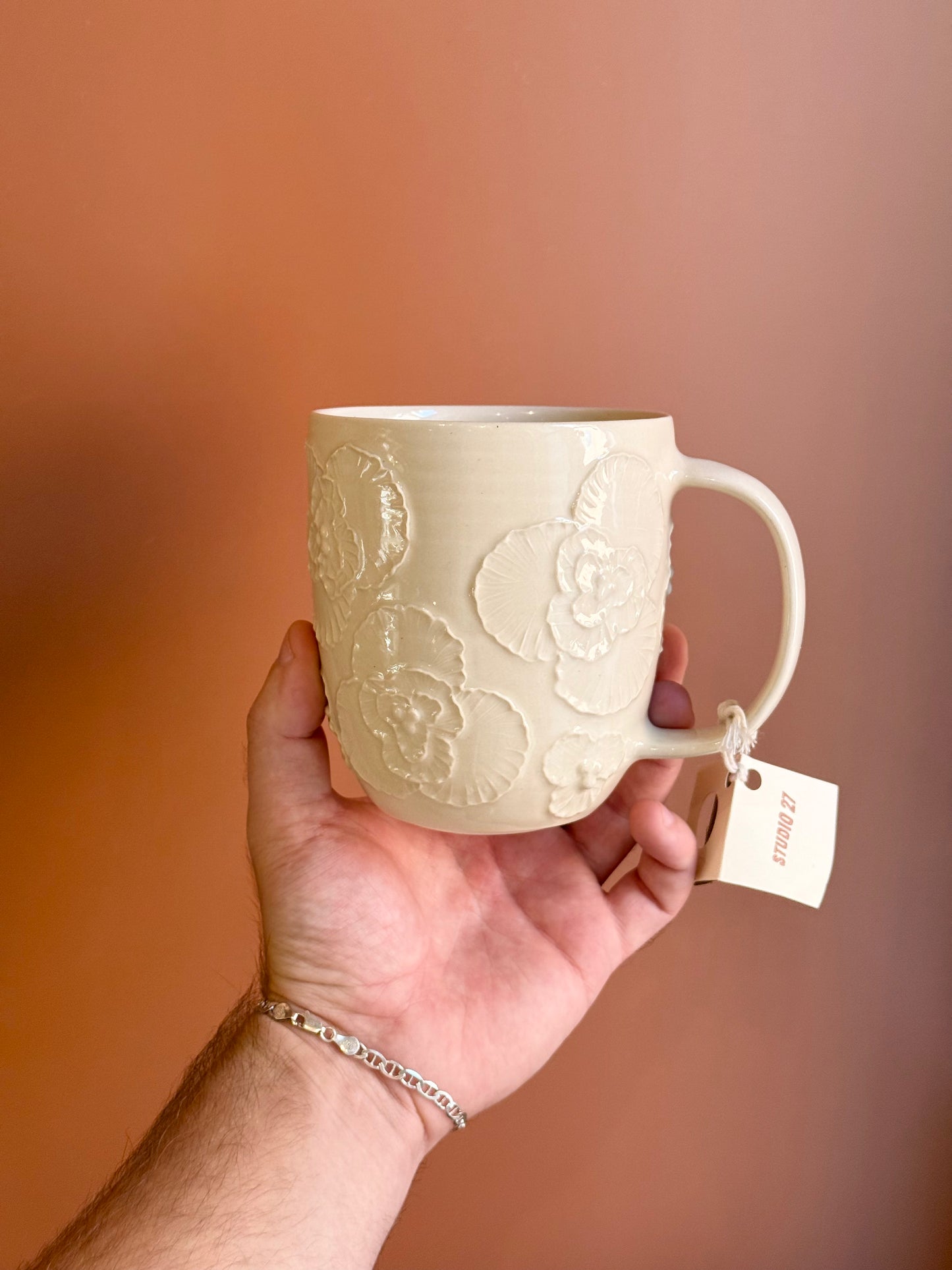 Floral Mug by Alicia Sanchez Pottery