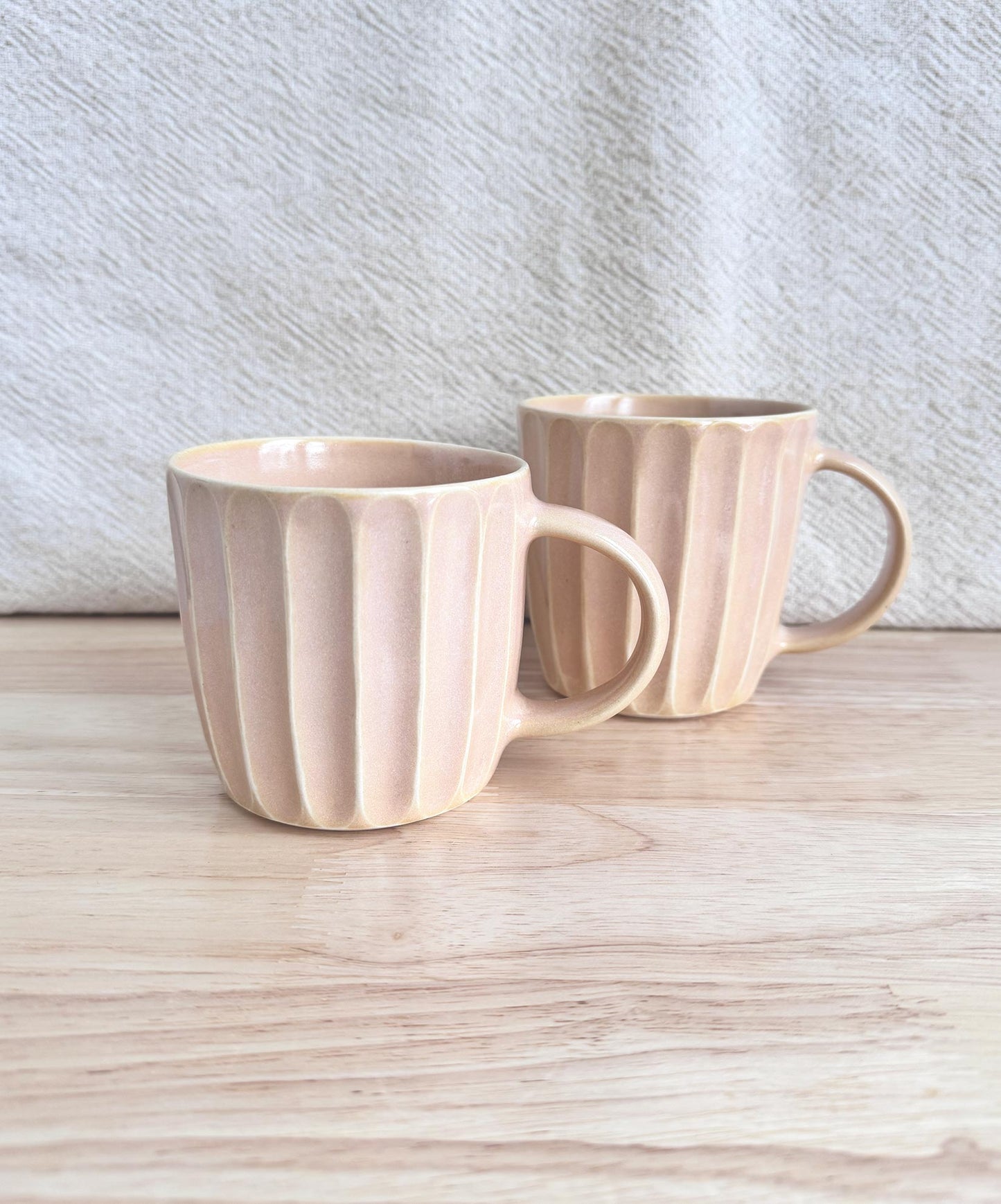 Pink Sandbar Mug by Alicia Sanchez Pottery