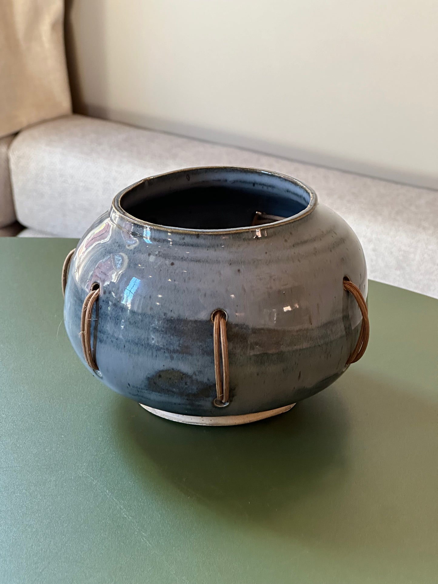 Night Sky Woven Pot by Alyssa Marie