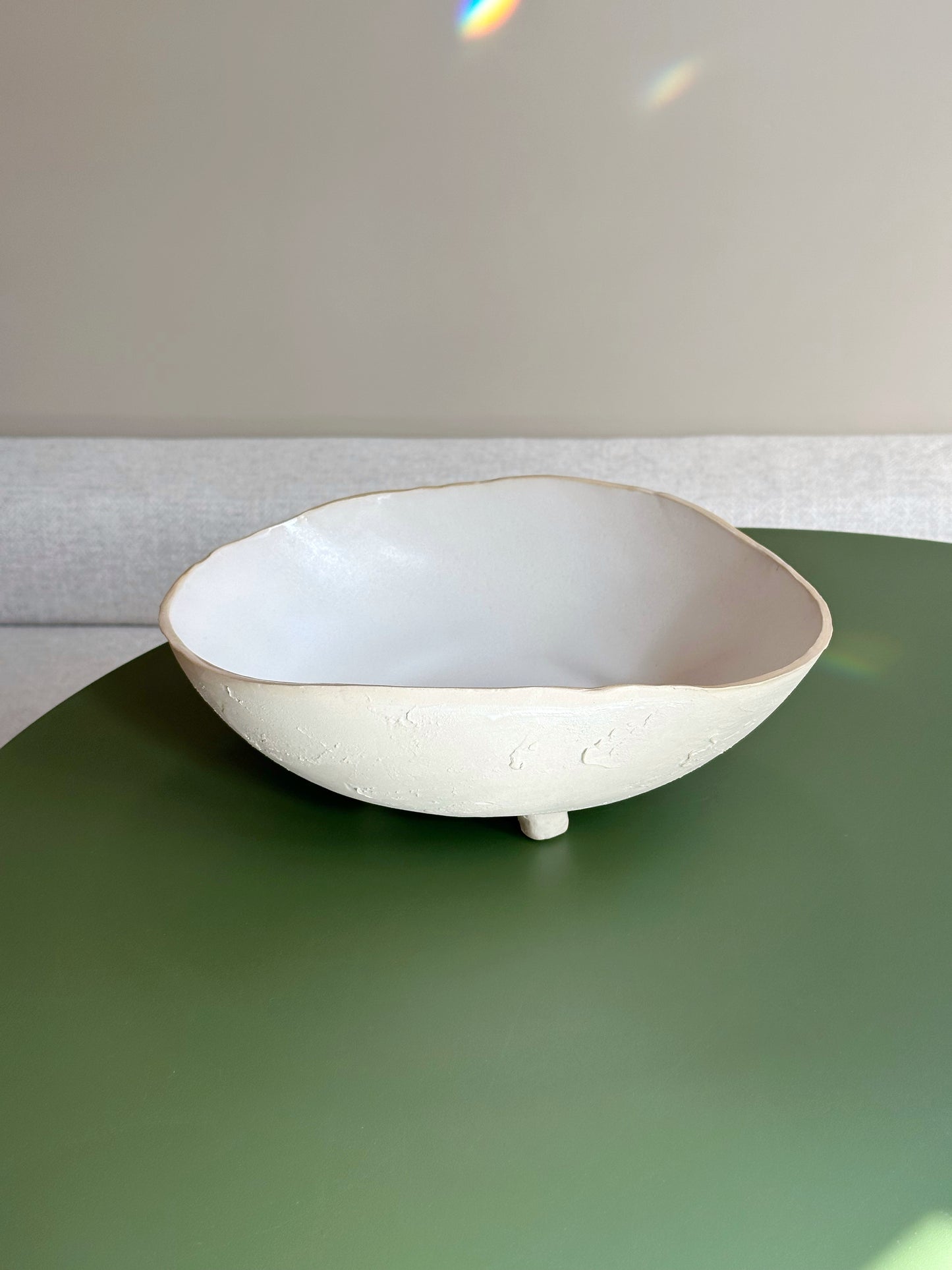 Footed Cream Bowl by FB Ceramics