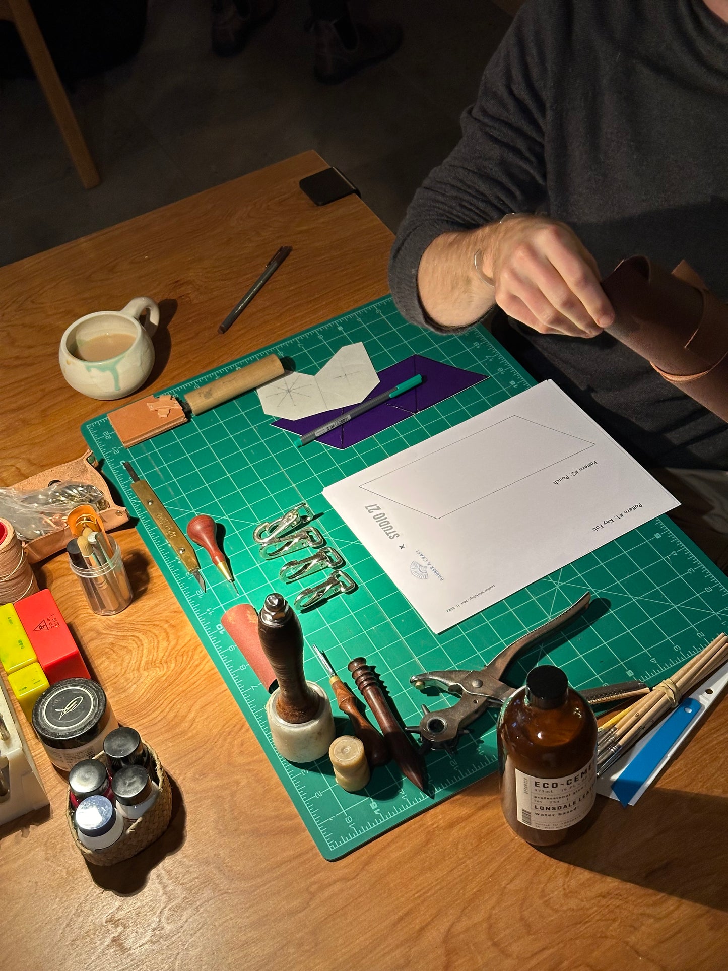 Intro to Leather Craft with Adam