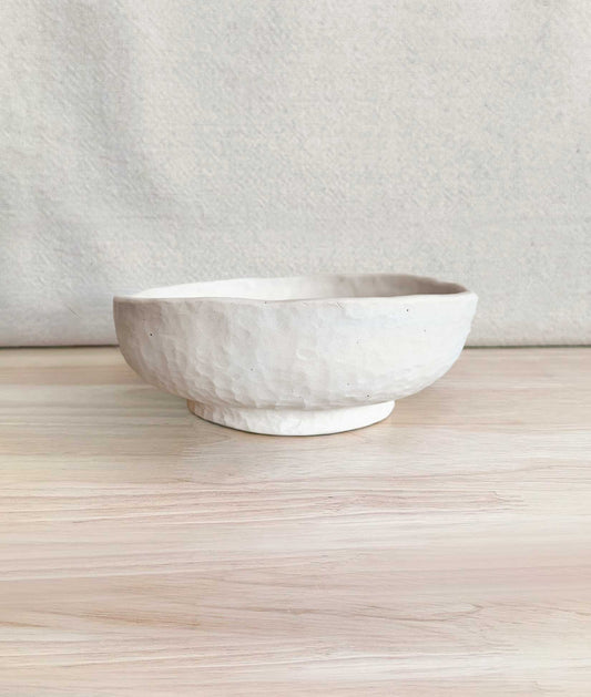 Textured Ceramic Bowl by Alicia Sanchez Pottery