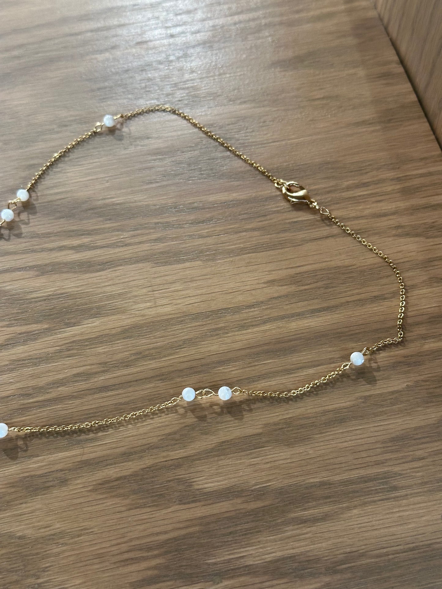 Blown Glass, Fresh Water Pearl Necklace by cc.motus