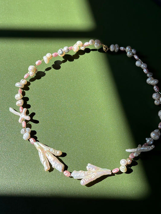 Fresh Water Pearl Necklace by cc.motus