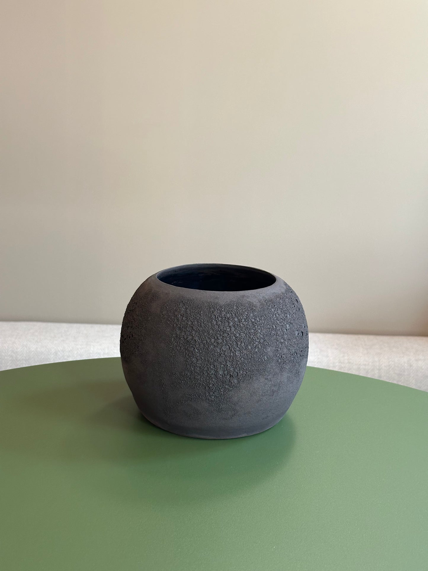 Round Lava Pico Vase by FB Ceramics