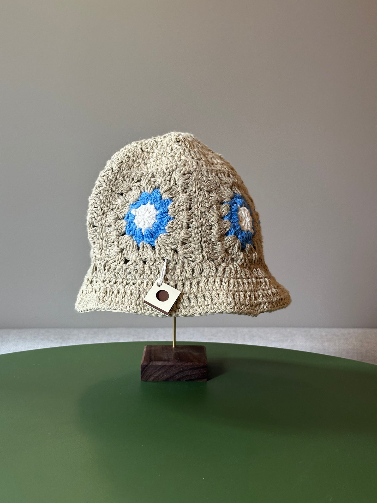 Crocheted Bucket Hat by @NotYourNanasGoods