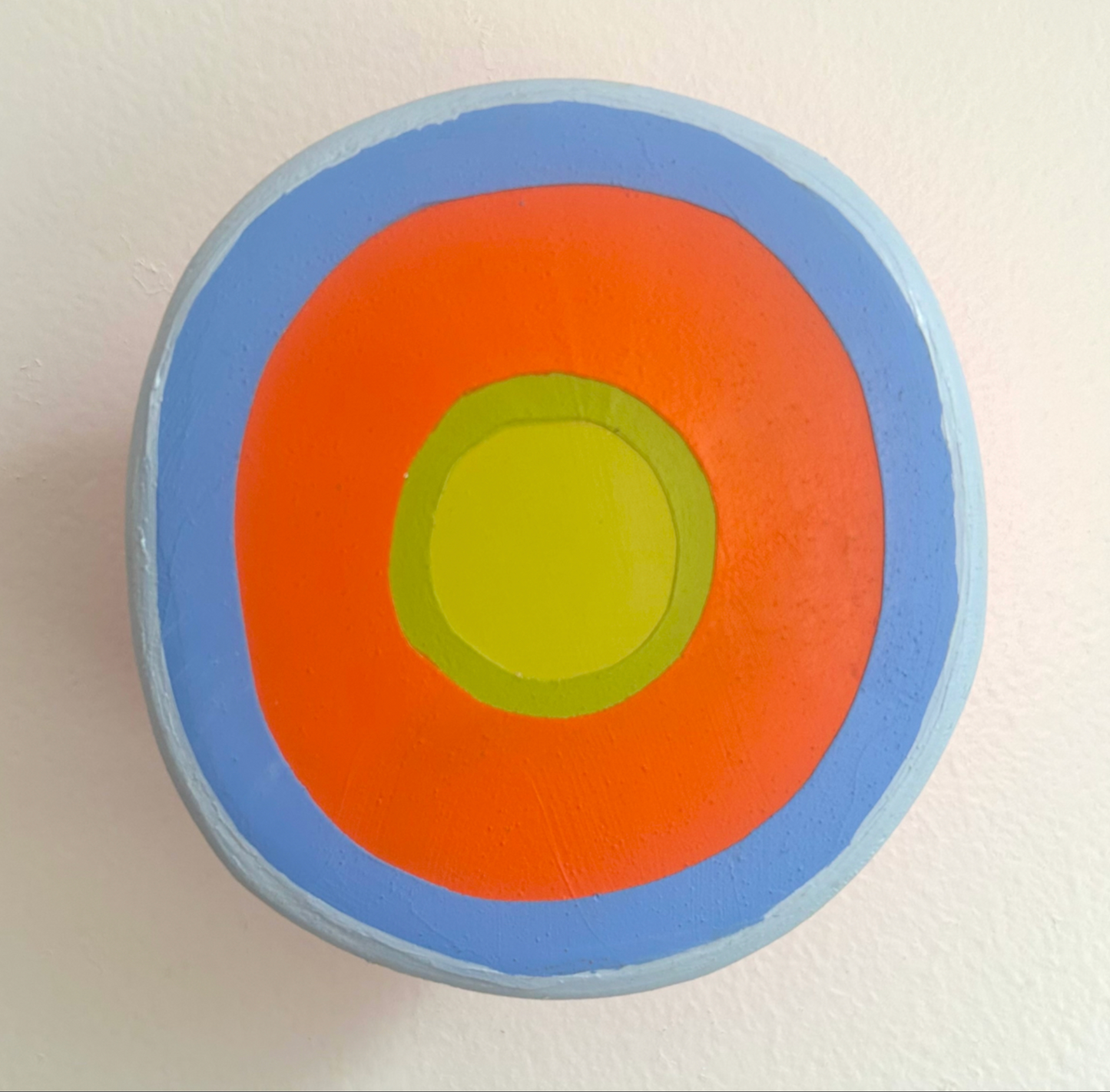 Mini Portal- Green, Orange, Blue by Laurie Skantzos